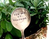 Antique Silverware Garden Marker Plant Stake