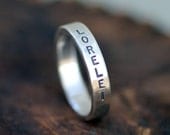 Personalized dad ring