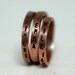 Child's Name Copper Rings Personalized - Set of 3