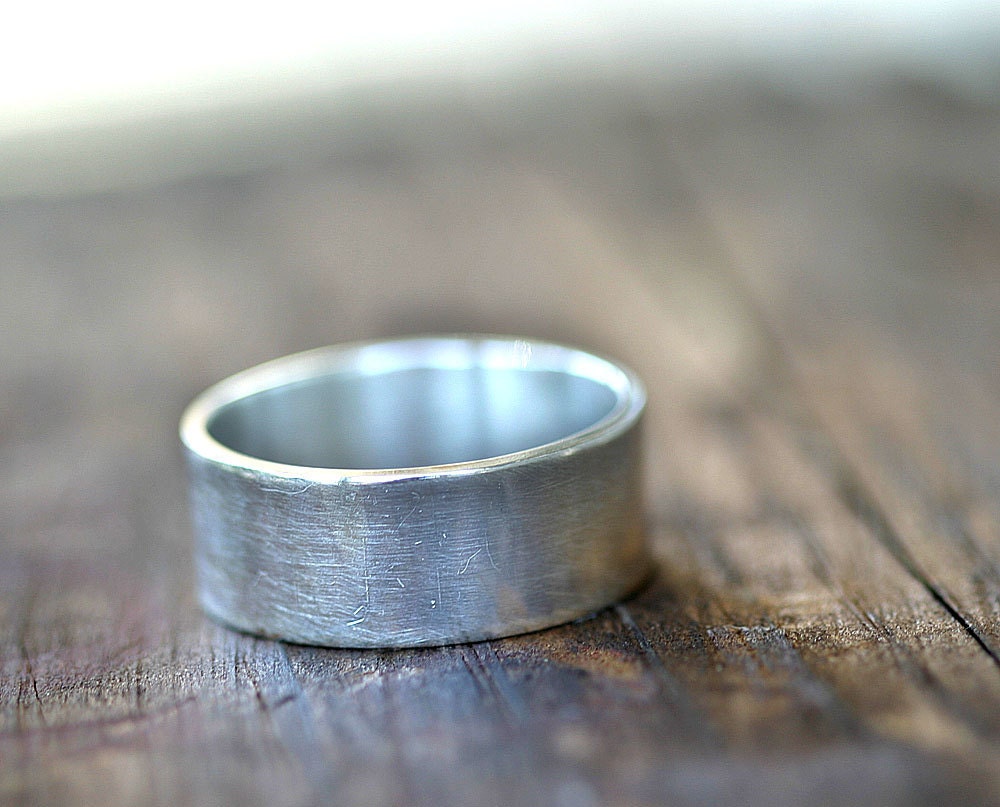Silver Wedding Band