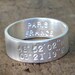 Latitude Longitude Ring