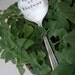 Antique Silverware Garden Marker Plant Stake