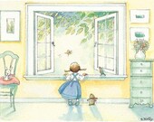 Open Window Spring Print 8 X 10