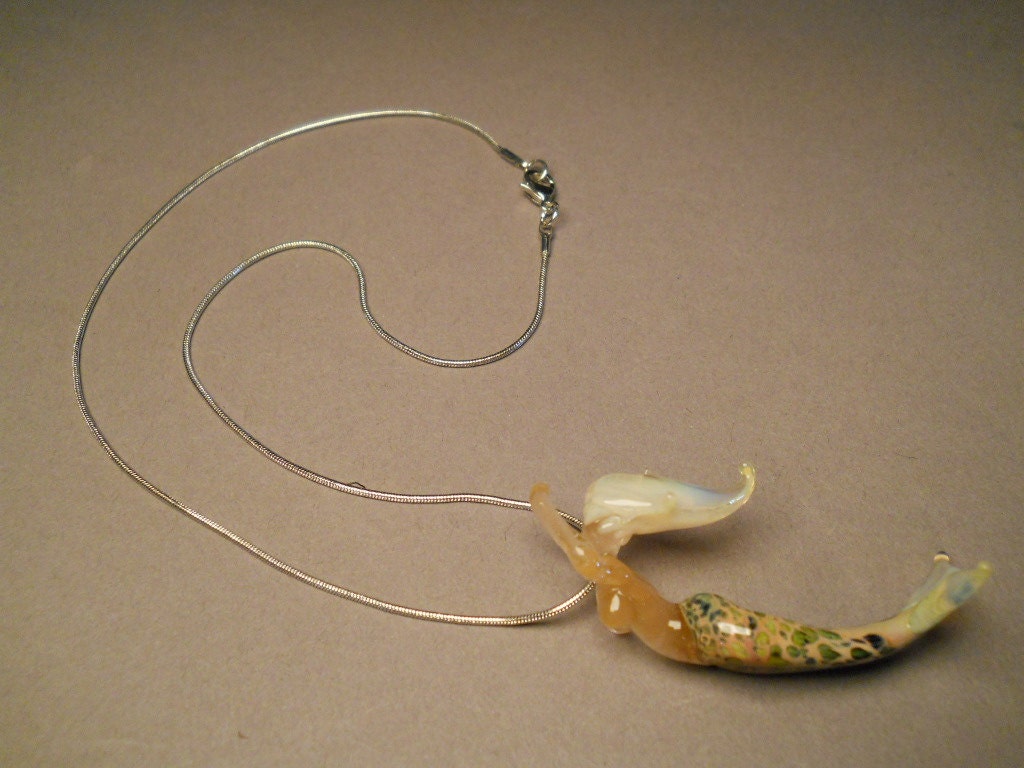 Mermaid Pendant Necklace jewelry of the sea mermaid