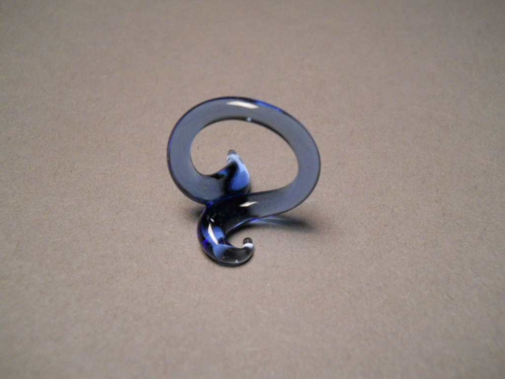 Blue Glass Ring