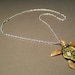 Glass Sea Turtle Pendant, on silver chain or adjustable choker