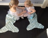 mermaid tail / fish tail  fairy tale fantasy shiny  aqua ready to ship