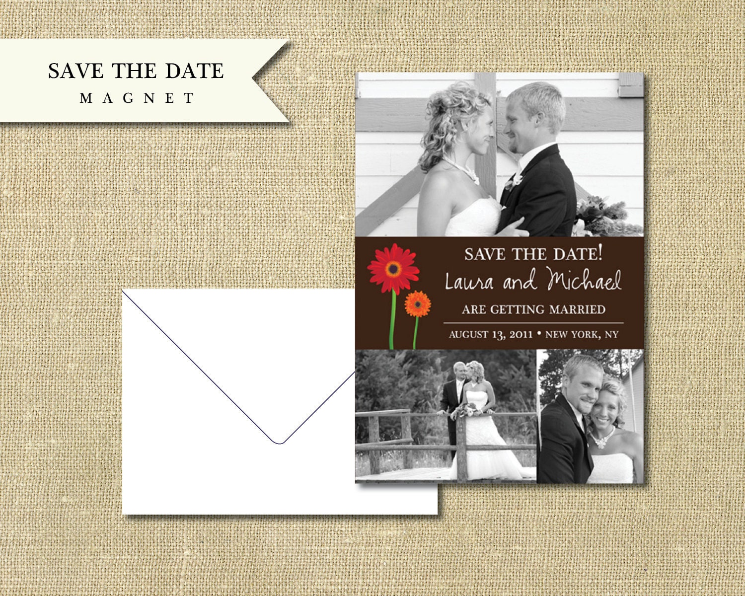 Save-the-date Magnet