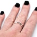 Silver Infinity Eternity Ring, Recycled Silver Ring, Sea Babe Jewelry