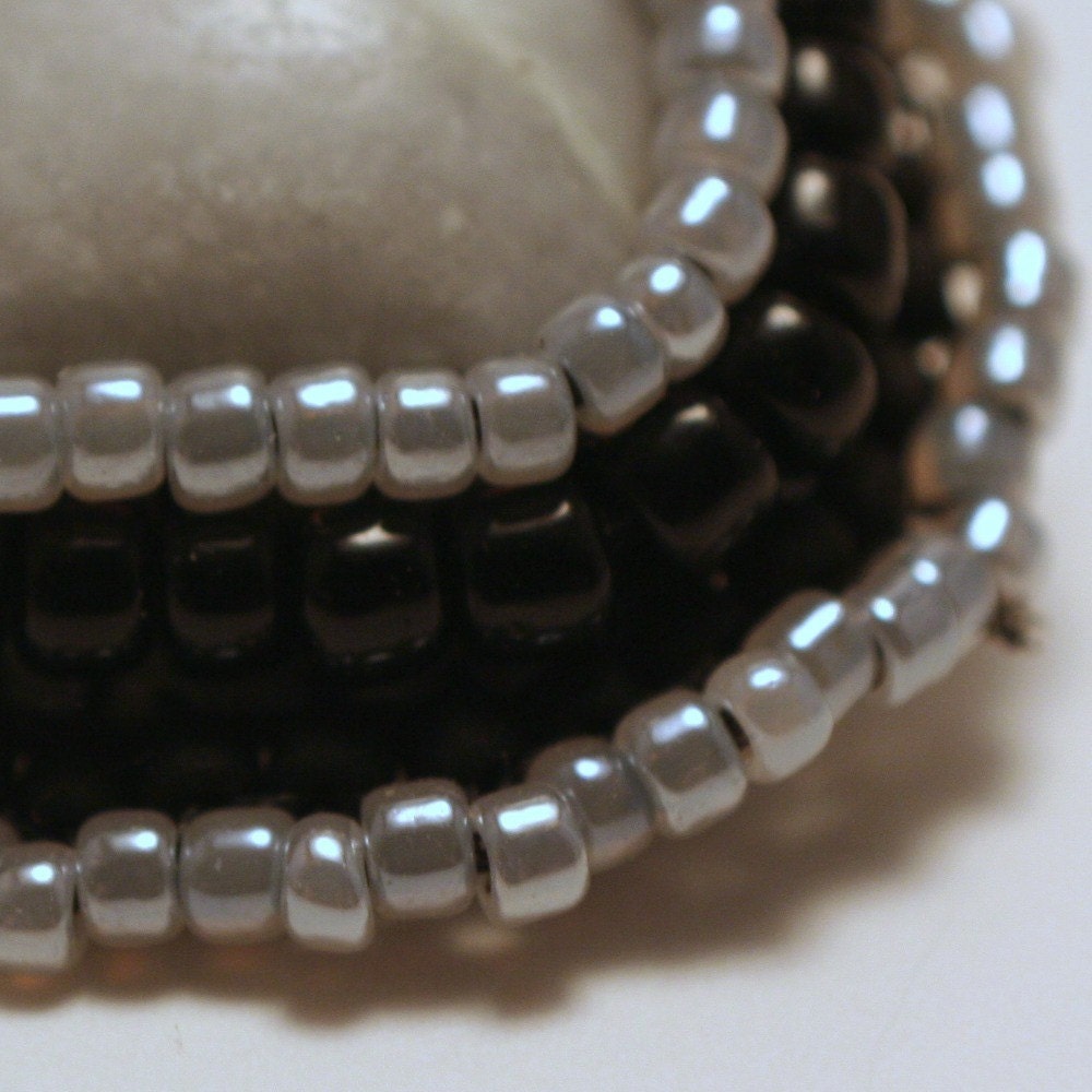 Crazy Lace Agate Brooch