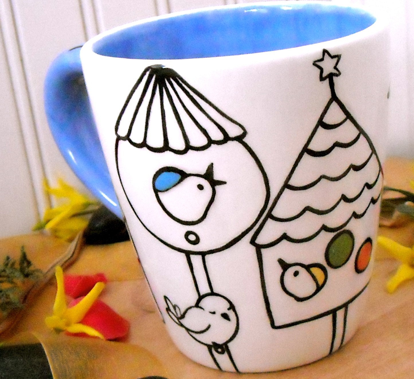 HOME - Fabulous Birdie House Mug
