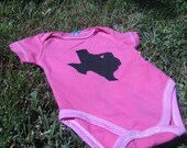 I LOVE TEXAS (or any state) Onesie
