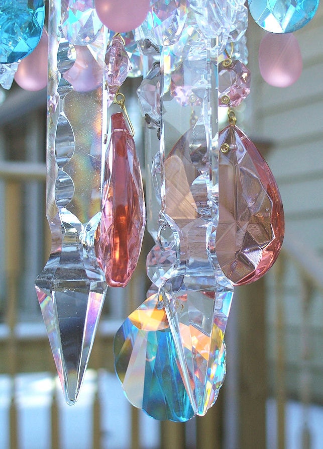 The Beach Antique Crystal Wind Chime