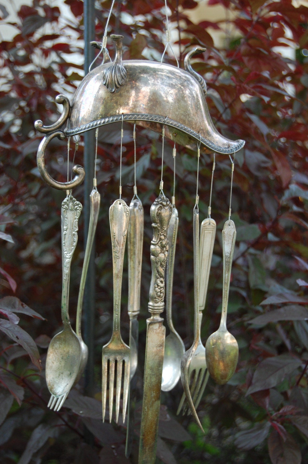 Vintage Gravy Boat Windchime