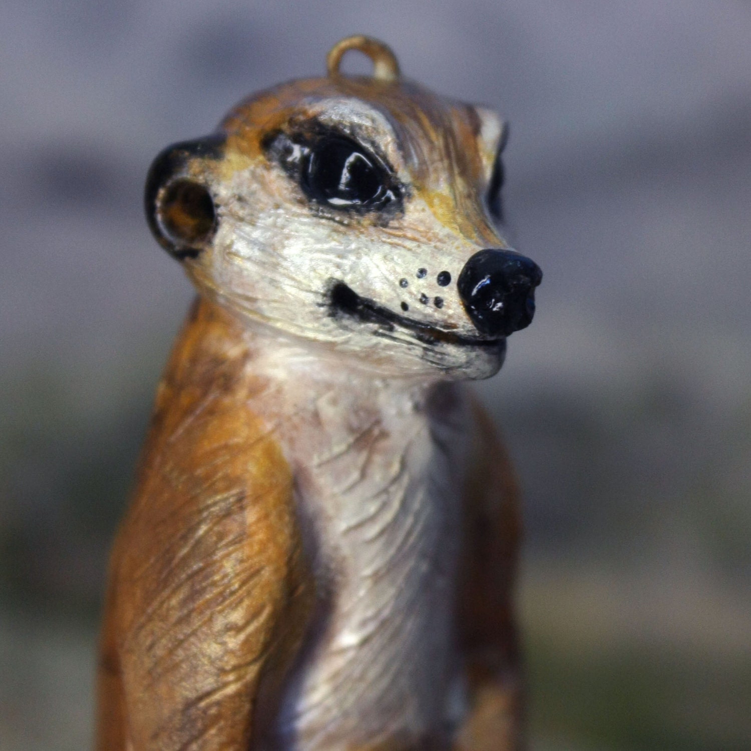 Meerkat Sculpture Ornament, Kalahari the Meerkat Figurine