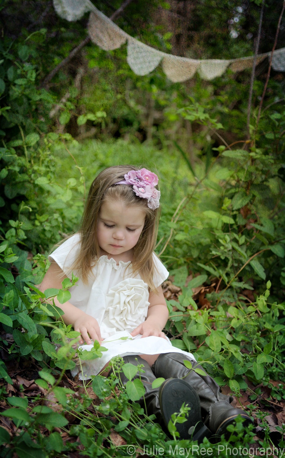 girls country western DRESS, the Plain Jane in ivory, brown or white custom newborn to 6 peasant boutique vintage inspired