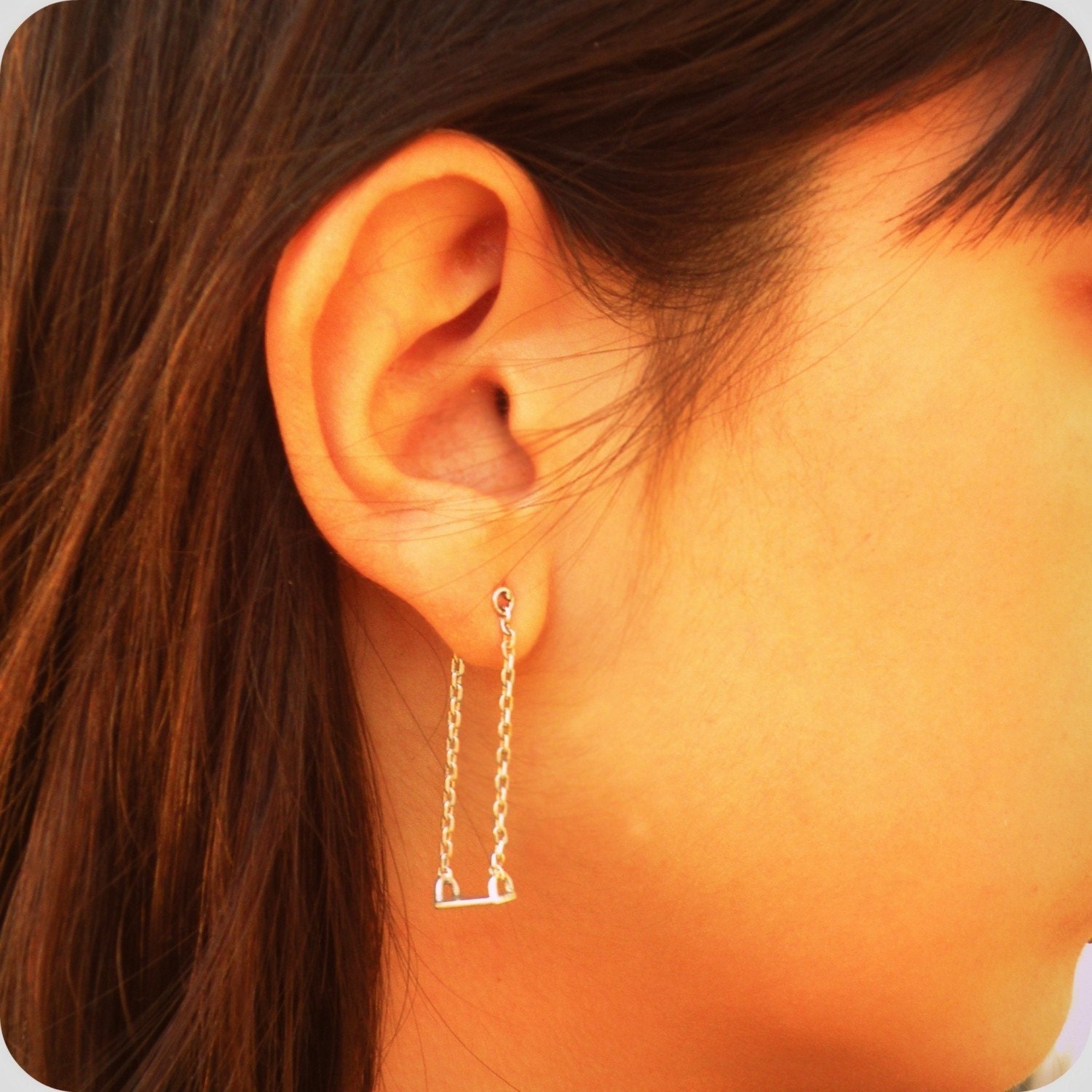 Swing Earrings-sterling silver