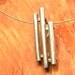 Three Lines Pendant-sterling silver
