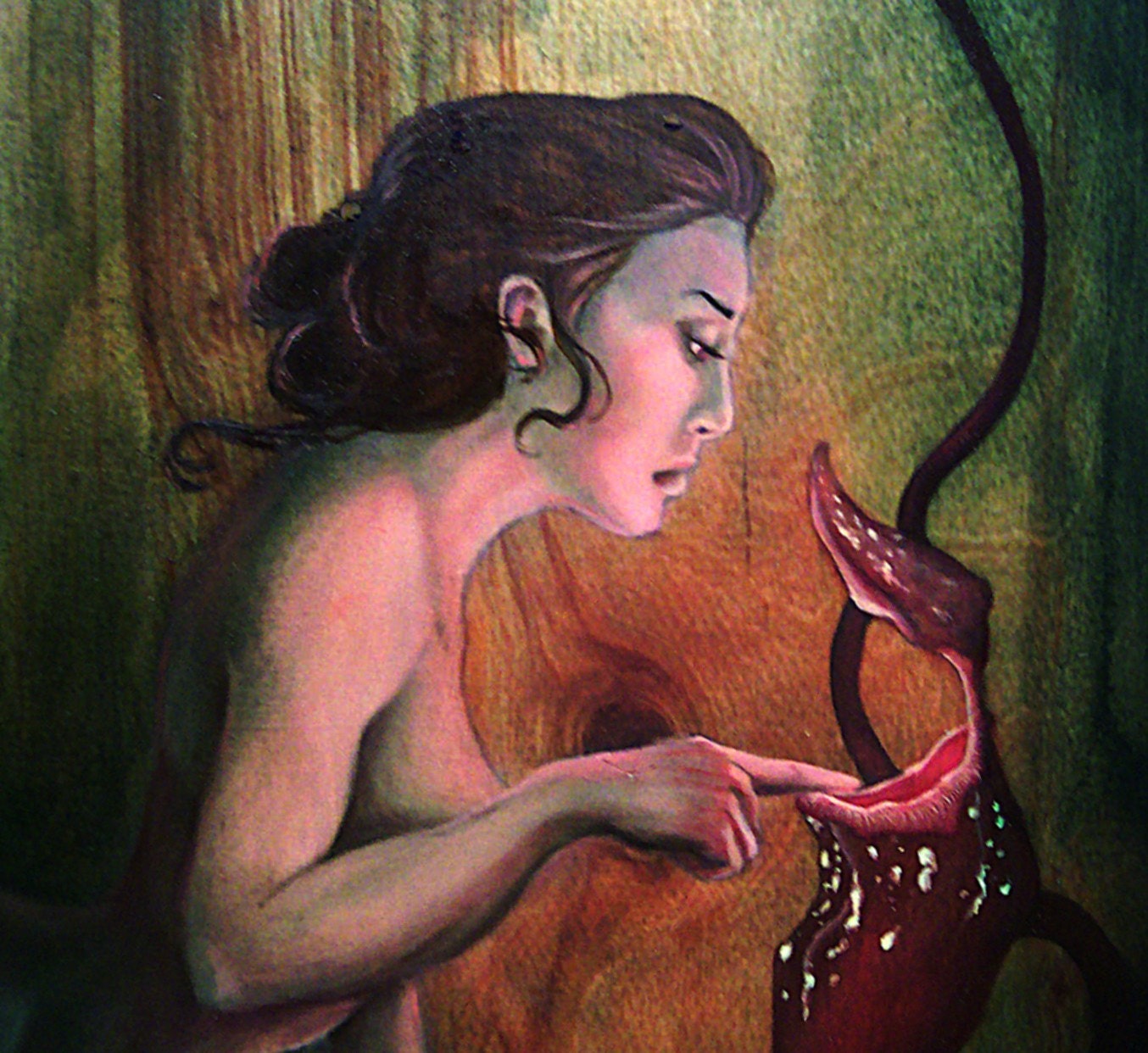 Pandora - ORIGINAL Fine Art Oil Painting, one of a kind