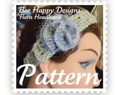 Instant PDF - Flora Headband Crochet Pattern