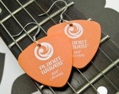 Two of Us Guitar Pick Earrings