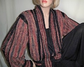 Tailored Short Jacket with Pleated Sleeves