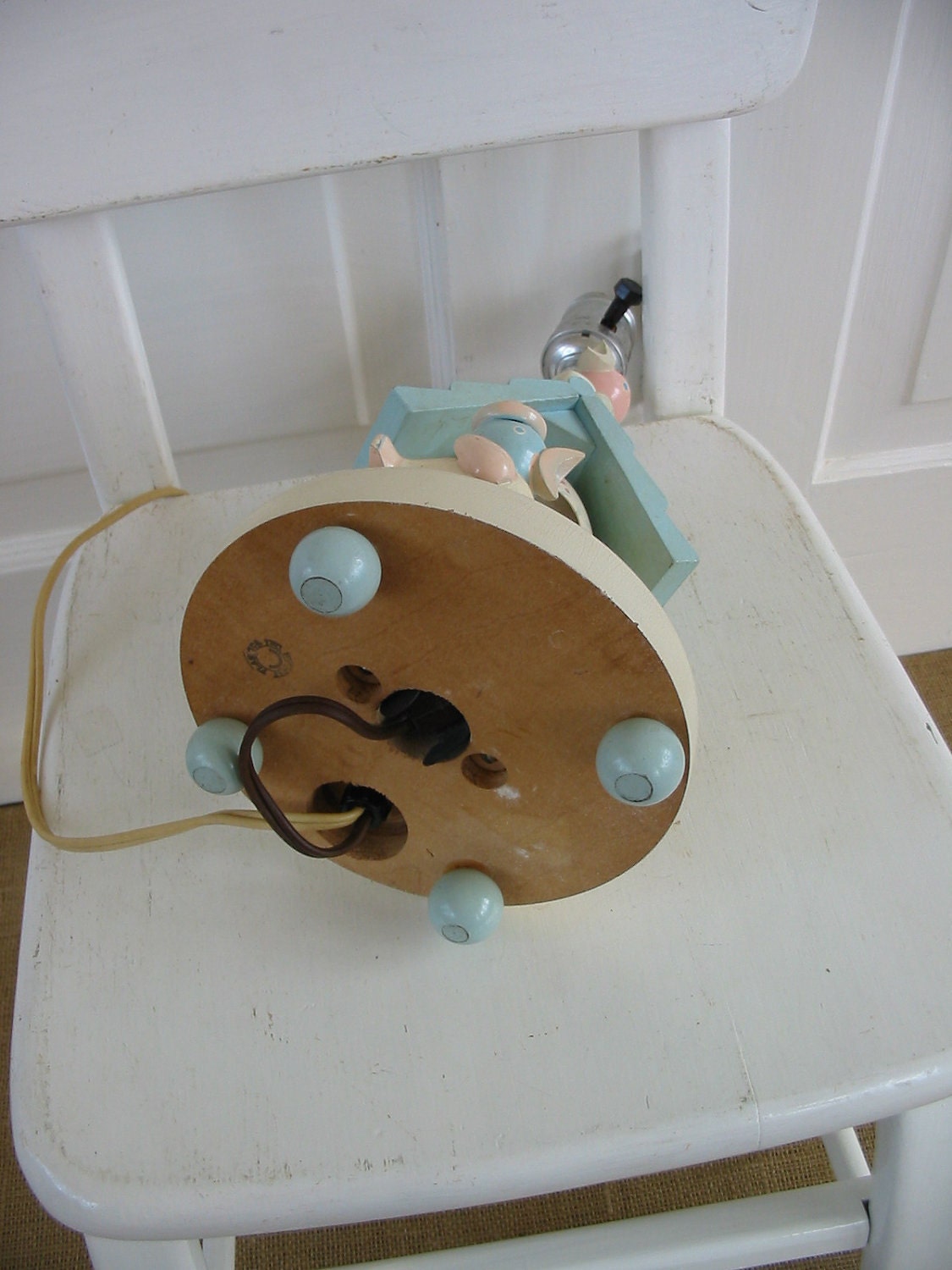 Irmi Children Lamp Girl Bird Nursery Baby Pink Blue Night Lighting