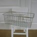 Wire Metal Basket Industrial Vintage