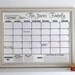 Personalized Print Calendar ----Choose from 19 designs & 12 sizes ----