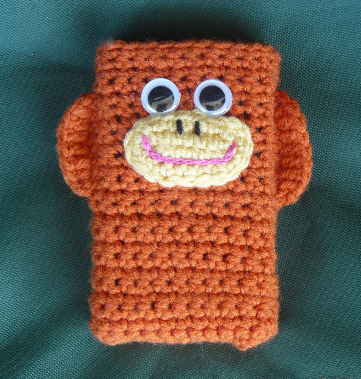 Crochet Monkey Gadget Cozy