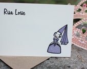 Princess thank you card (set of 10)