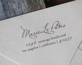Custom Rubber Stamp - Wood Handle - Personalized - cute birthday or housewarming gift - a1030