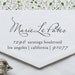 Custom Rubber Address Stamp - Great Wedding Gift - Eco Mount - cute birthday or housewarming gift - ea1030