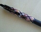 Precious Metals Argyle G2 Pen Sleeve Pattern -PDF