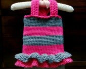 Crochet Baby Dress Pattern - Chloe Striped Tank and Shorts - Baby, Child, Custom Sizes - PDF Pattern - Instant Download