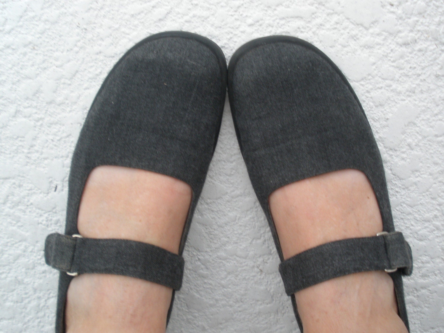 Vintage gray Maryjanes Shoes Size 9