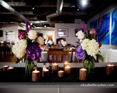 Rustic Wedding Candles for Reception Anniversary Dinner or Party Set of 36 -- Custom -- Made to Order