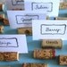 25 Wine Cork Place Card Holders Set of 25 Various Vineyards