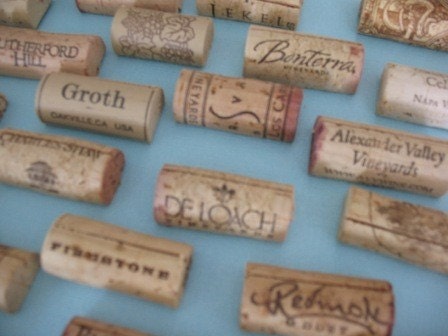 25 Wine Cork Place Card Holders Set of 25 Various Vineyards