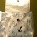 Anchor Screen printed Canvas Duffel
