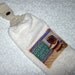 Crochet Hanging Towel "Thou Shalt lower the lid" Embroidered on it