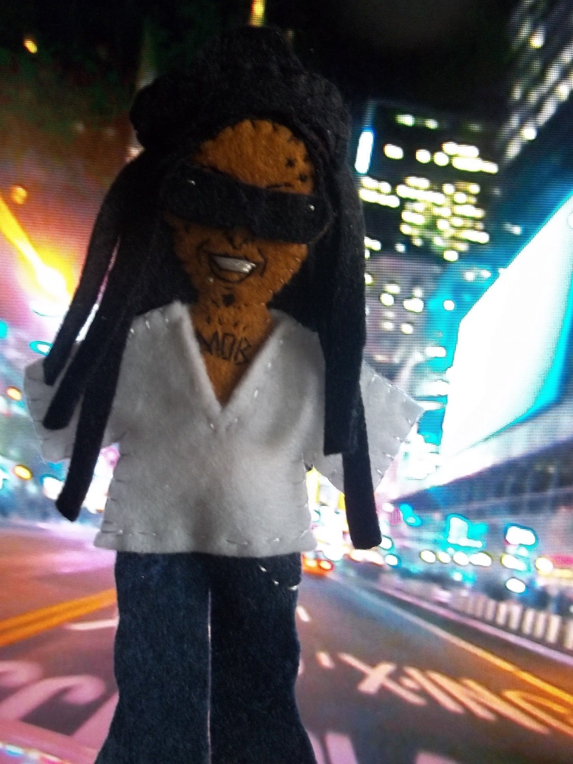 Lil' Wayne Felt Finger Puppet