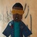 Kanye West Felt Finger Puppet