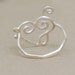 heart RING. treble clef bass clef. Love of Music design.