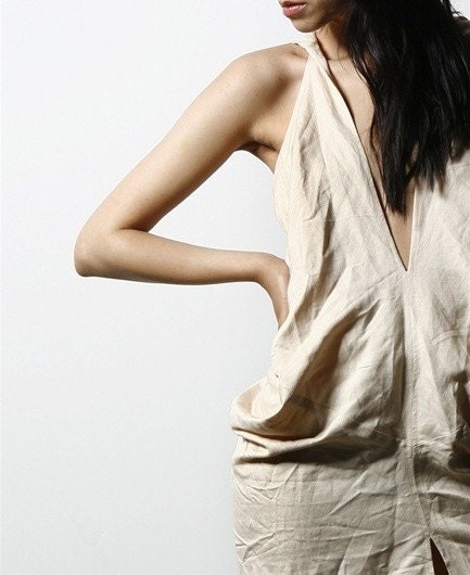 Valentine Clothing Womens Top Woven Deep V Dress M L