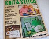 Vintage Woman's Day Knit & Stitch, Number 9, Winter 1973  (77-12)