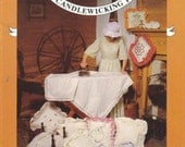 Vintage Candlewicking Instructional  Leaflet,  Howto, Claire Bryant, Berry Patch