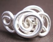 Serafina Ring - fine silver wire