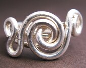 Oceana Ring - fine silver wire