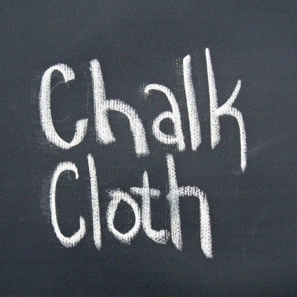 Chalkcloth Tablecloth 2.5 Yards -For Dinner Tables, Buffets and Parties
